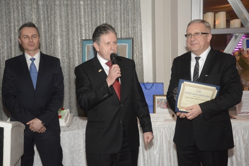 From left to right: Attorney and President of the Children’s Smile Foundation Mariusz Sniarowski, PSFCU Chairman Krzysztof Matyszczyk, and PSFCU President/CEO Bogdan Chmielewski. Photo Credit: Z. Bielecki.