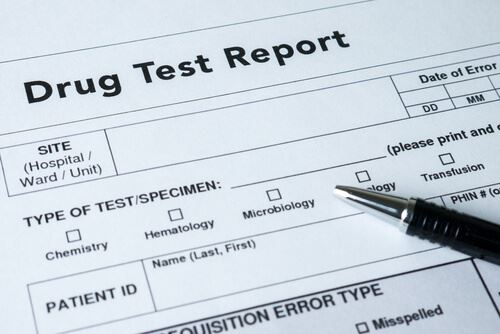 drug test report