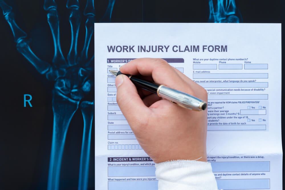 Work Injury Claim Form