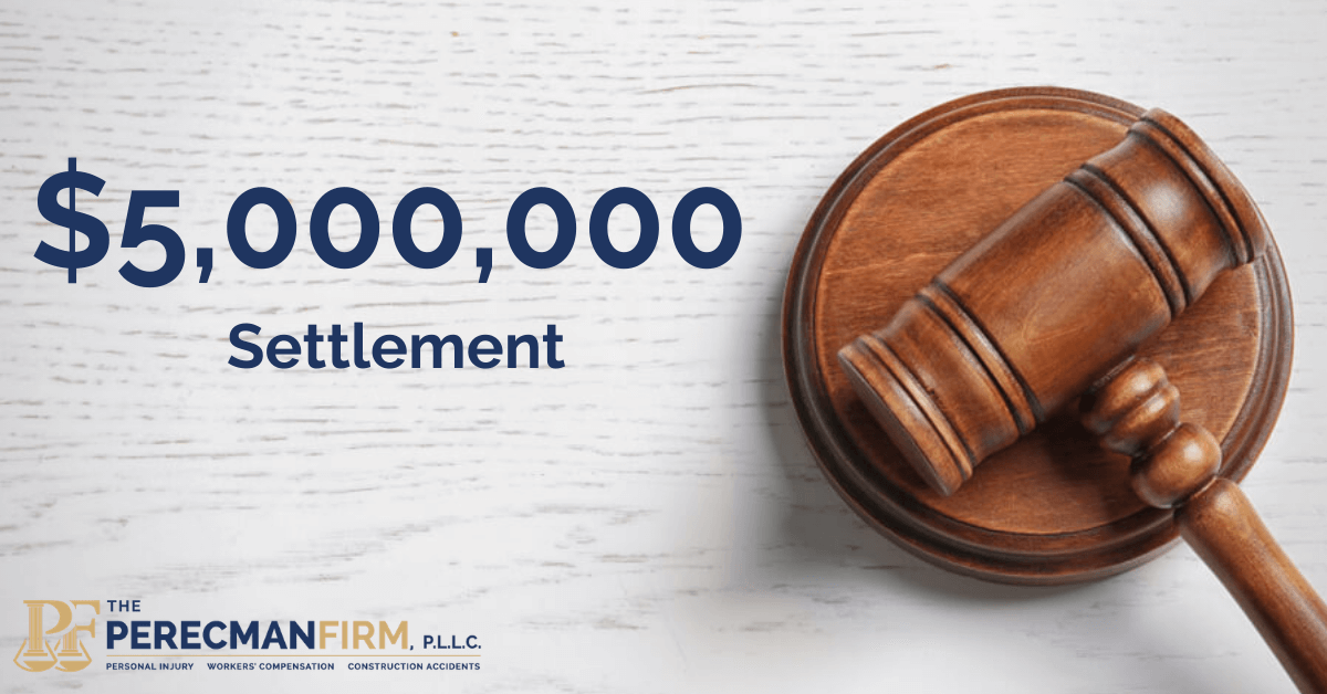 $5,000,000 Case Settlement