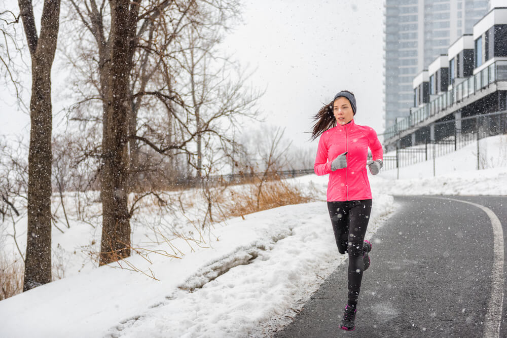 Running in the cold