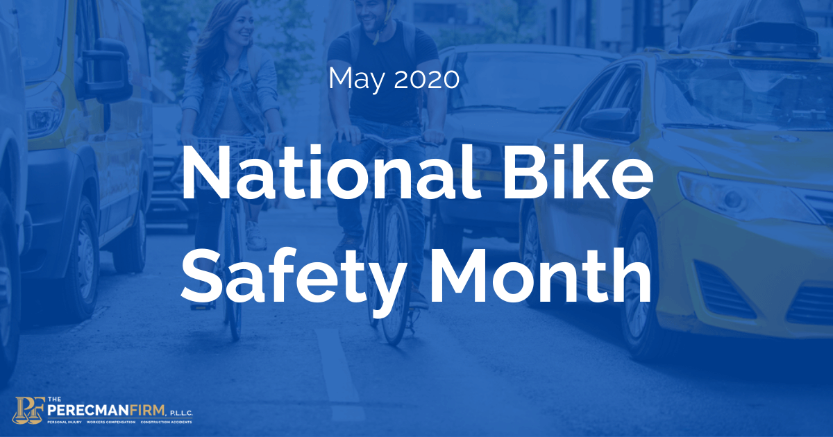 National Bike Safety Month- May