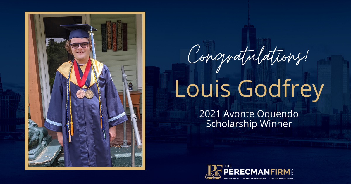 2021 Avonte Oquendo Memorial Scholarship for Autism Winner, Louis Godfrey