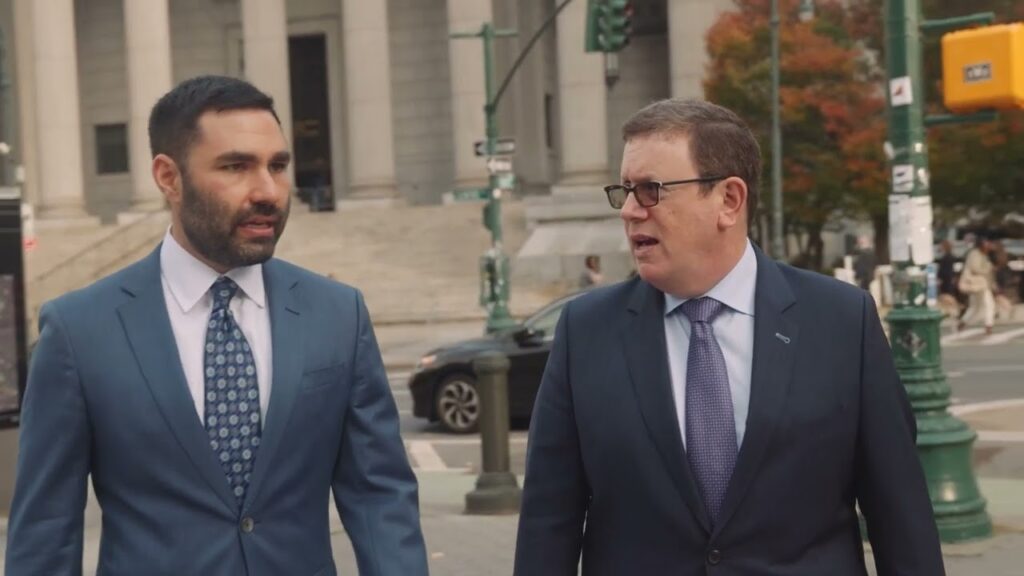 Attorney Zachary Perecman with Attorney Steven Dorfman