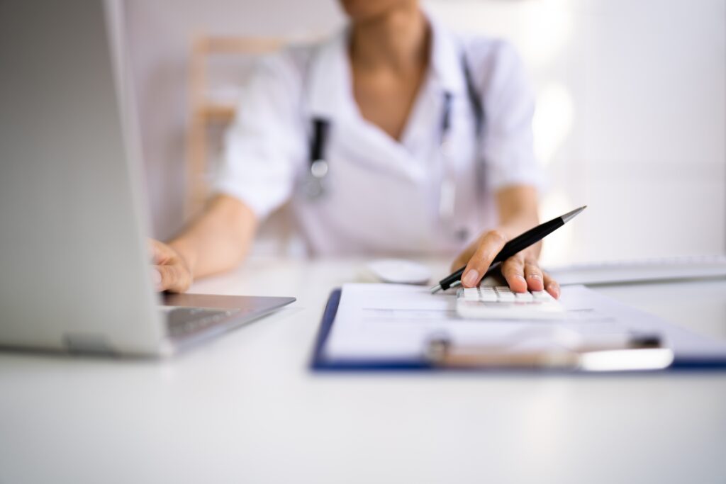 Medical providers send the bills